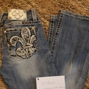 Size 29x34 miss me boot cut